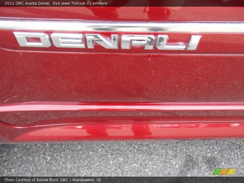 Red Jewel Tintcoat / Cashmere 2011 GMC Acadia Denali
