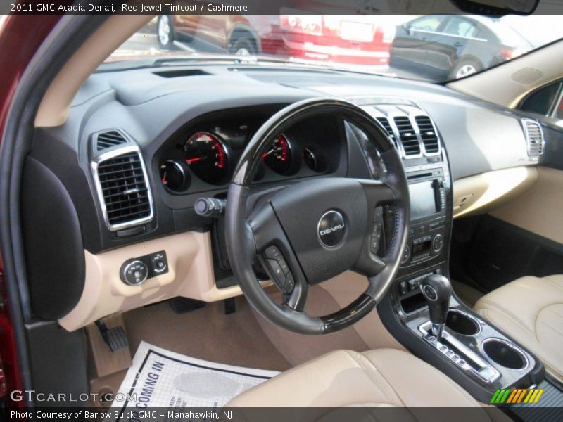 Red Jewel Tintcoat / Cashmere 2011 GMC Acadia Denali