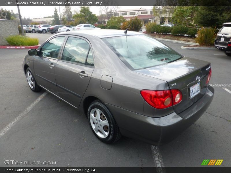 Phantom Gray Pearl / Light Gray 2005 Toyota Corolla CE