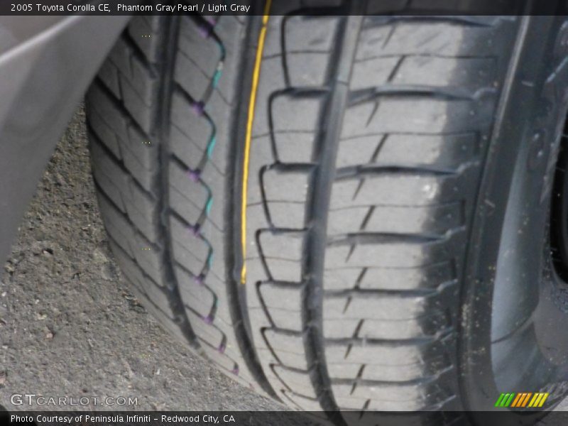 Phantom Gray Pearl / Light Gray 2005 Toyota Corolla CE