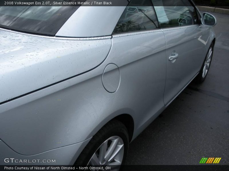 Silver Essence Metallic / Titan Black 2008 Volkswagen Eos 2.0T