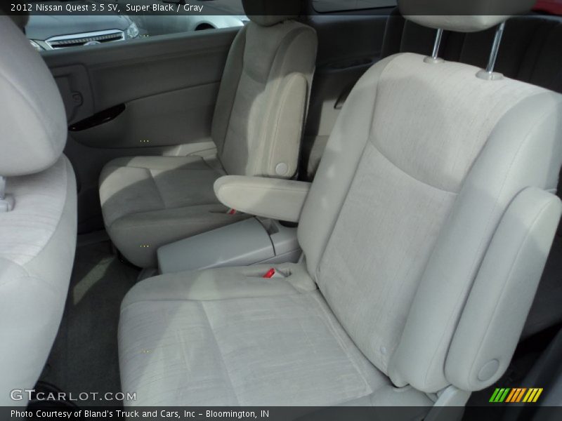 Super Black / Gray 2012 Nissan Quest 3.5 SV
