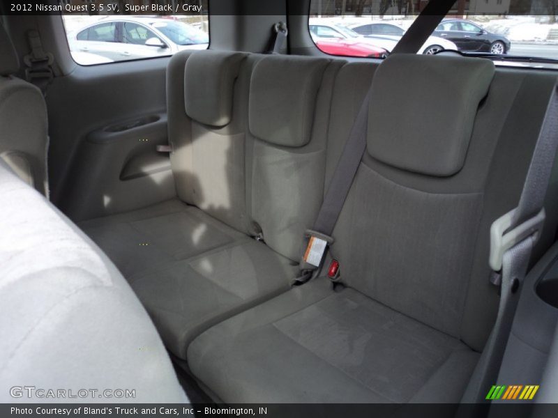 Super Black / Gray 2012 Nissan Quest 3.5 SV