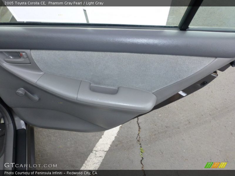 Phantom Gray Pearl / Light Gray 2005 Toyota Corolla CE