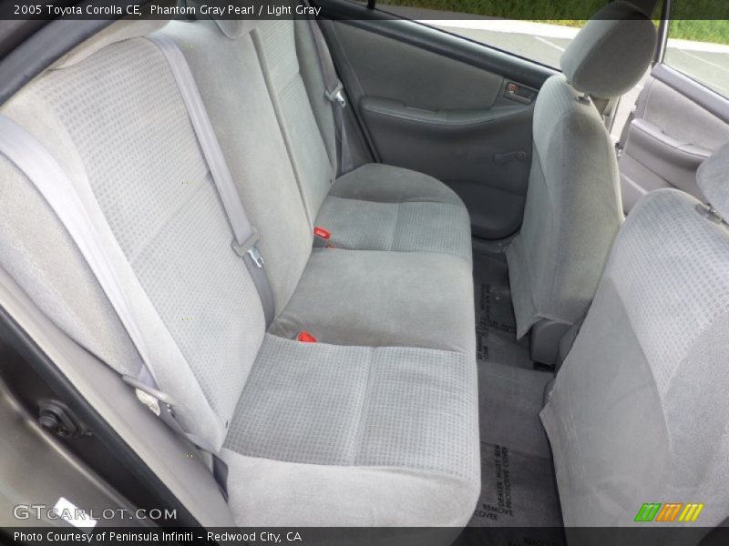 Phantom Gray Pearl / Light Gray 2005 Toyota Corolla CE