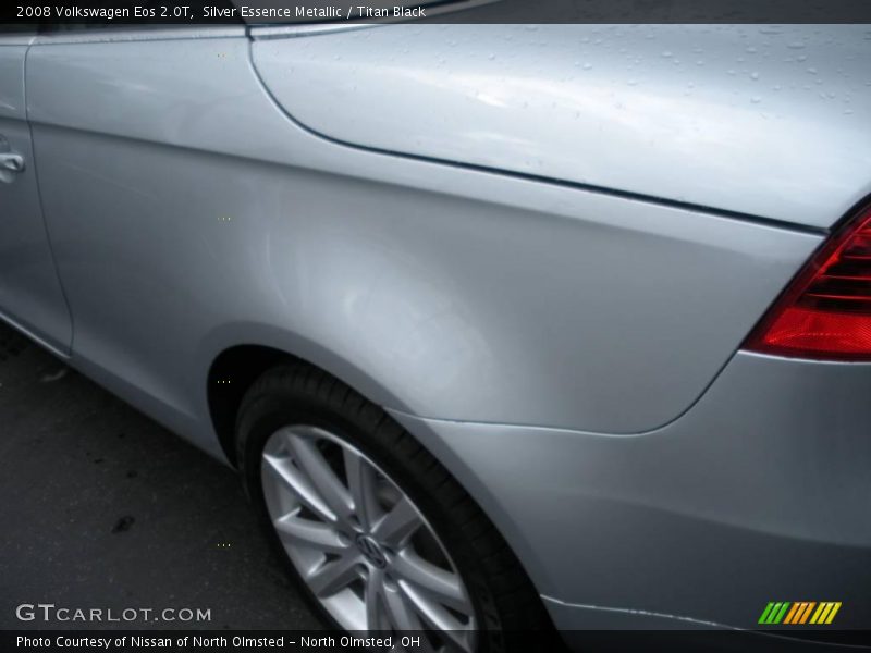 Silver Essence Metallic / Titan Black 2008 Volkswagen Eos 2.0T