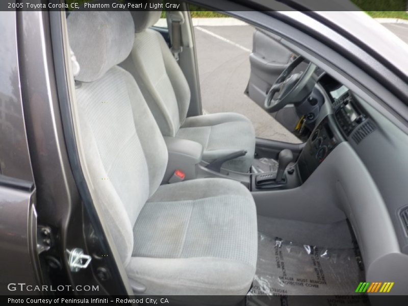 Phantom Gray Pearl / Light Gray 2005 Toyota Corolla CE