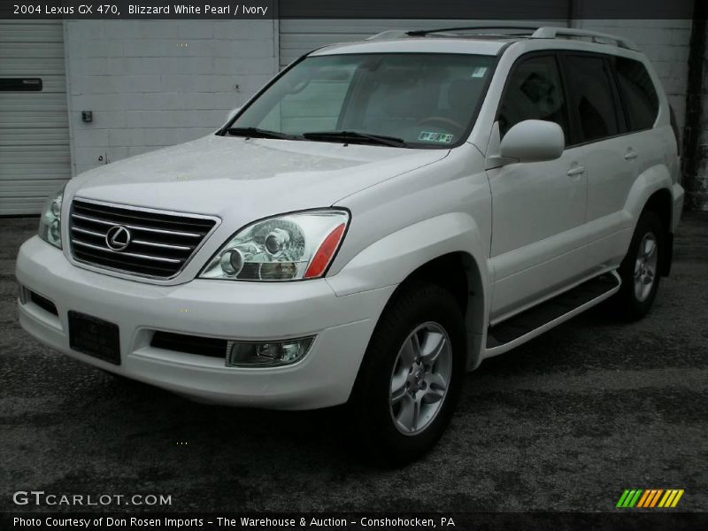 Blizzard White Pearl / Ivory 2004 Lexus GX 470
