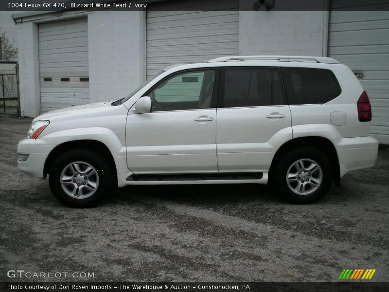 Blizzard White Pearl / Ivory 2004 Lexus GX 470