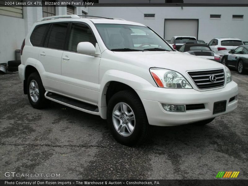 Blizzard White Pearl / Ivory 2004 Lexus GX 470