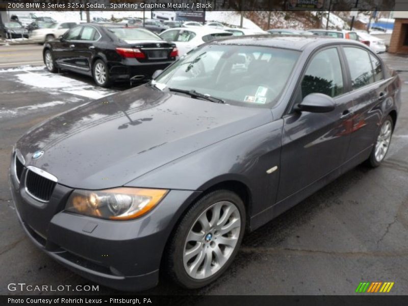 Front 3/4 View of 2006 3 Series 325xi Sedan