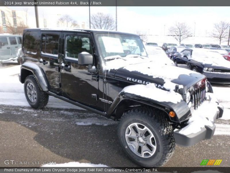 Black / Black 2014 Jeep Wrangler Unlimited Rubicon 4x4