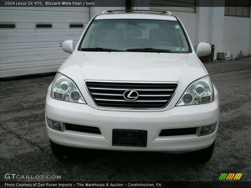 Blizzard White Pearl / Ivory 2004 Lexus GX 470
