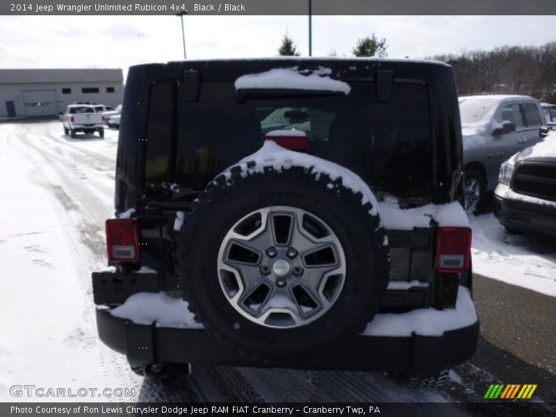 Black / Black 2014 Jeep Wrangler Unlimited Rubicon 4x4