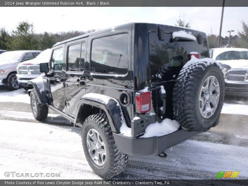 Black / Black 2014 Jeep Wrangler Unlimited Rubicon 4x4
