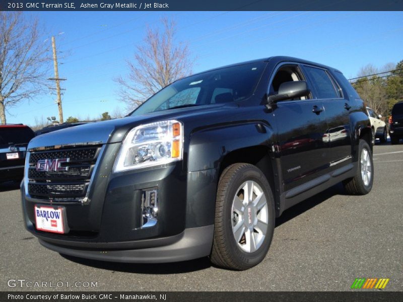 Ashen Gray Metallic / Jet Black 2013 GMC Terrain SLE