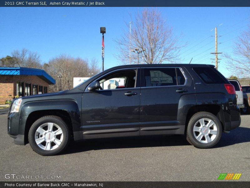 Ashen Gray Metallic / Jet Black 2013 GMC Terrain SLE