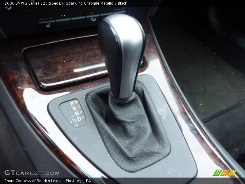 Sparkling Graphite Metallic / Black 2006 BMW 3 Series 325xi Sedan