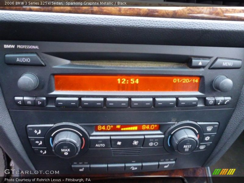 Sparkling Graphite Metallic / Black 2006 BMW 3 Series 325xi Sedan