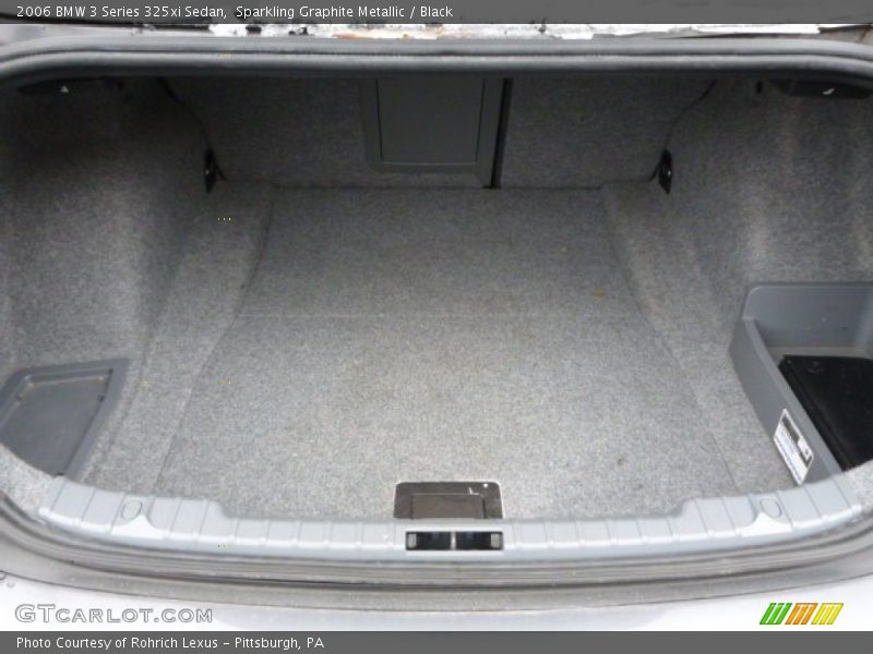 Sparkling Graphite Metallic / Black 2006 BMW 3 Series 325xi Sedan