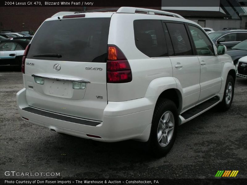 Blizzard White Pearl / Ivory 2004 Lexus GX 470