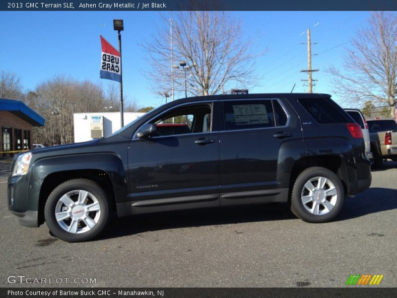 Ashen Gray Metallic / Jet Black 2013 GMC Terrain SLE