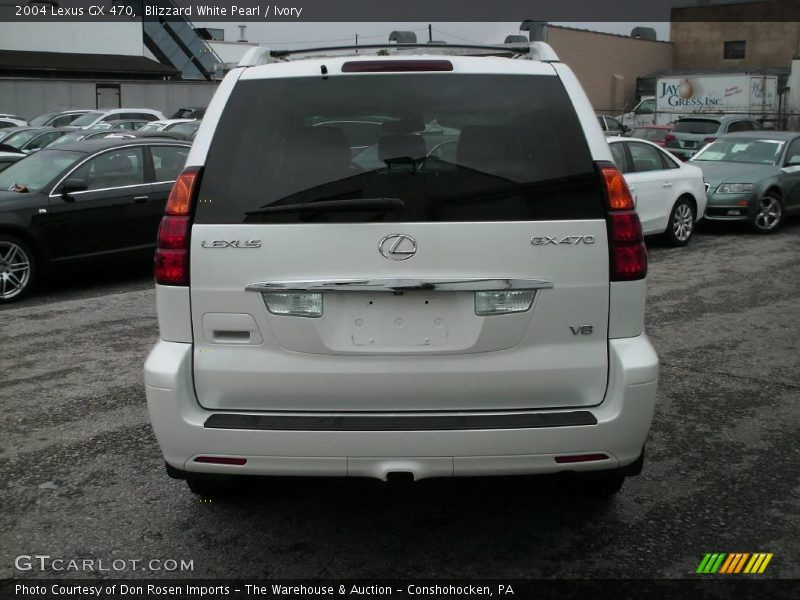 Blizzard White Pearl / Ivory 2004 Lexus GX 470