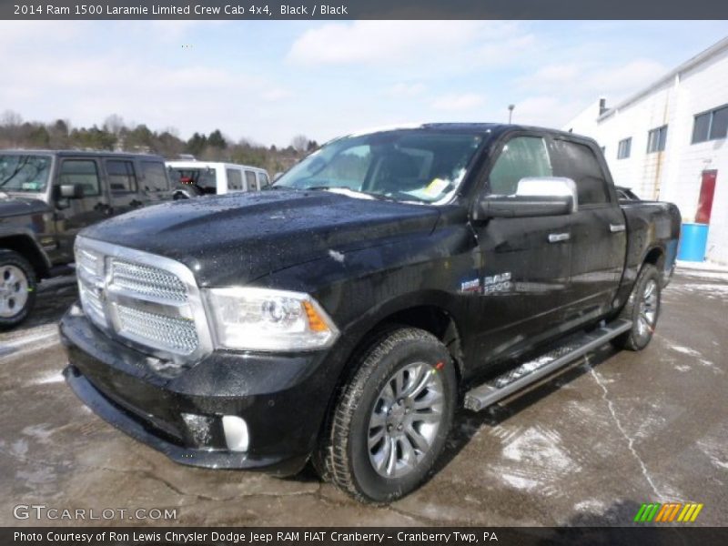 Black / Black 2014 Ram 1500 Laramie Limited Crew Cab 4x4