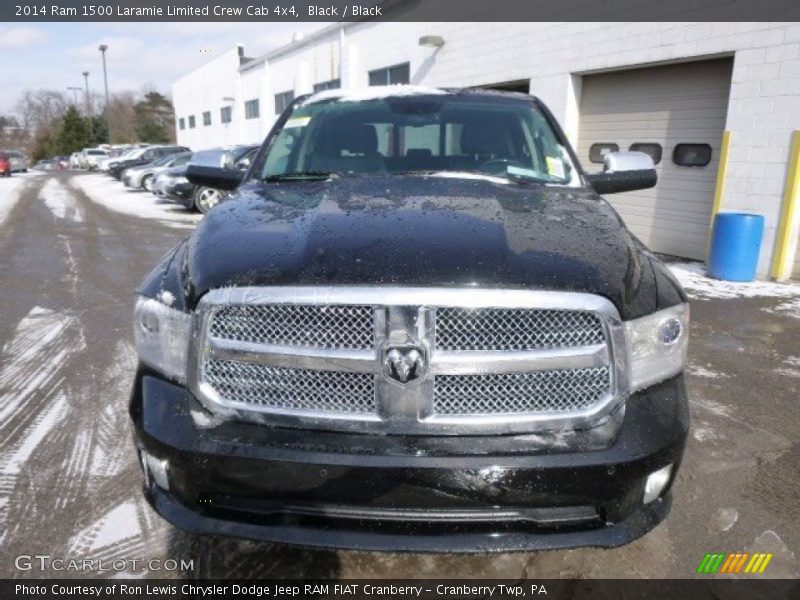 Black / Black 2014 Ram 1500 Laramie Limited Crew Cab 4x4
