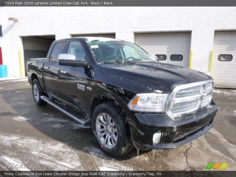 Black / Black 2014 Ram 1500 Laramie Limited Crew Cab 4x4