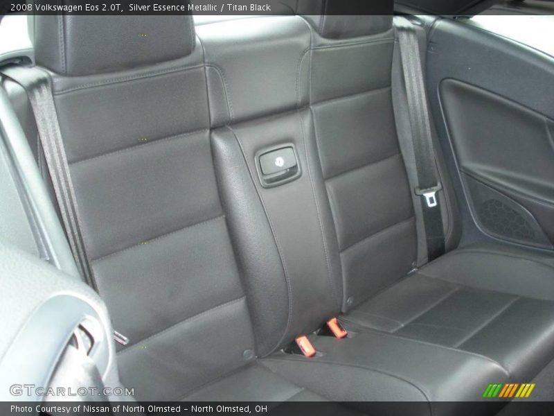 Silver Essence Metallic / Titan Black 2008 Volkswagen Eos 2.0T