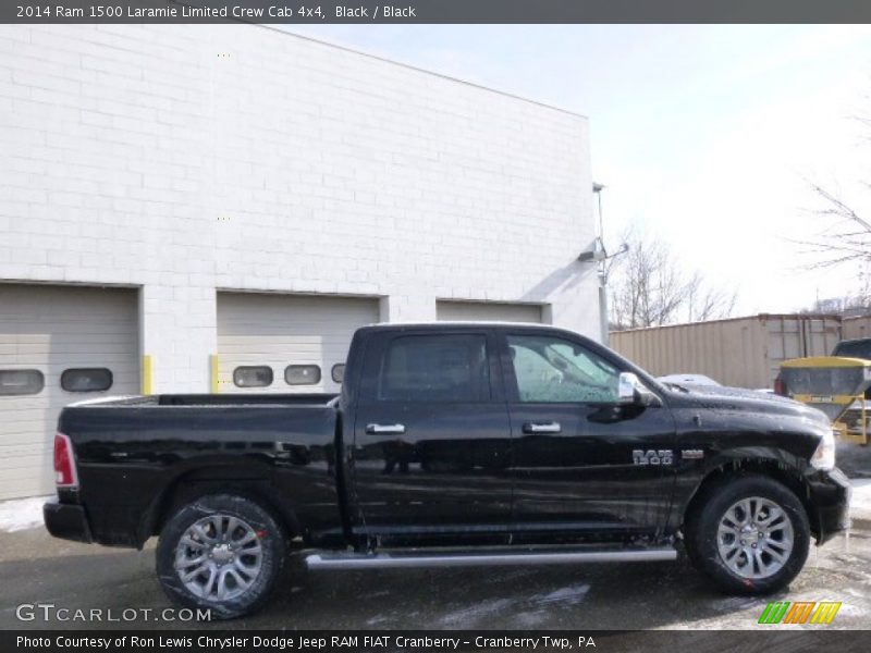 Black / Black 2014 Ram 1500 Laramie Limited Crew Cab 4x4