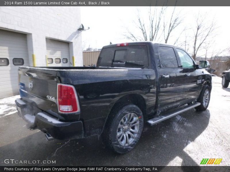 Black / Black 2014 Ram 1500 Laramie Limited Crew Cab 4x4