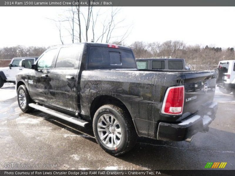 Black / Black 2014 Ram 1500 Laramie Limited Crew Cab 4x4