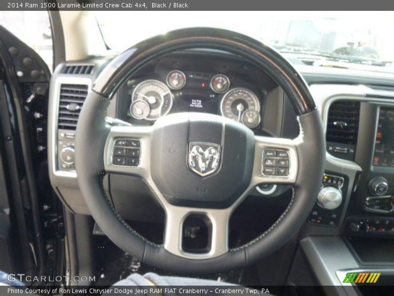  2014 1500 Laramie Limited Crew Cab 4x4 Steering Wheel