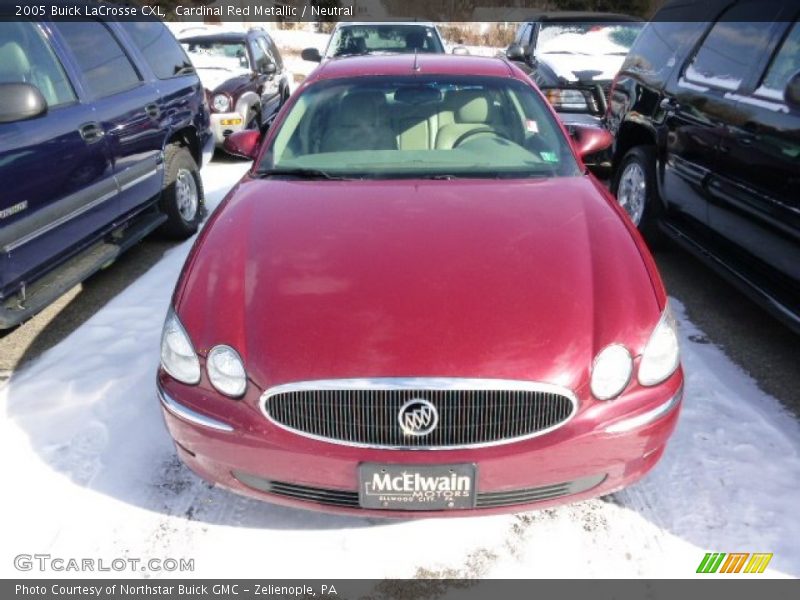 Cardinal Red Metallic / Neutral 2005 Buick LaCrosse CXL