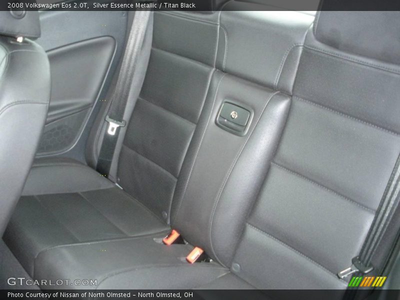 Silver Essence Metallic / Titan Black 2008 Volkswagen Eos 2.0T