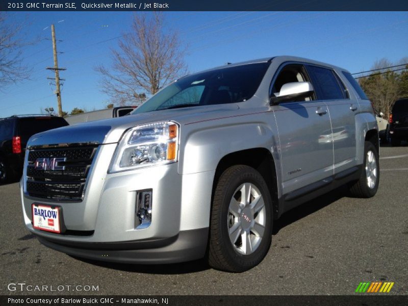 Quicksilver Metallic / Jet Black 2013 GMC Terrain SLE