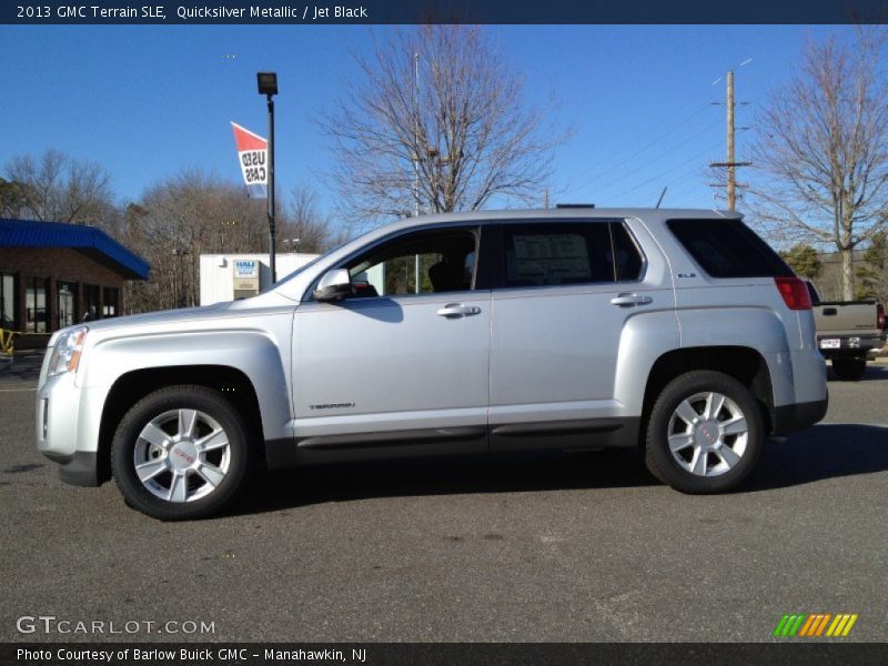 Quicksilver Metallic / Jet Black 2013 GMC Terrain SLE