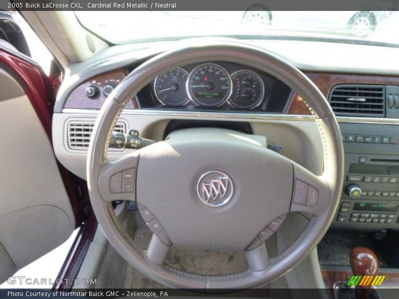 Cardinal Red Metallic / Neutral 2005 Buick LaCrosse CXL