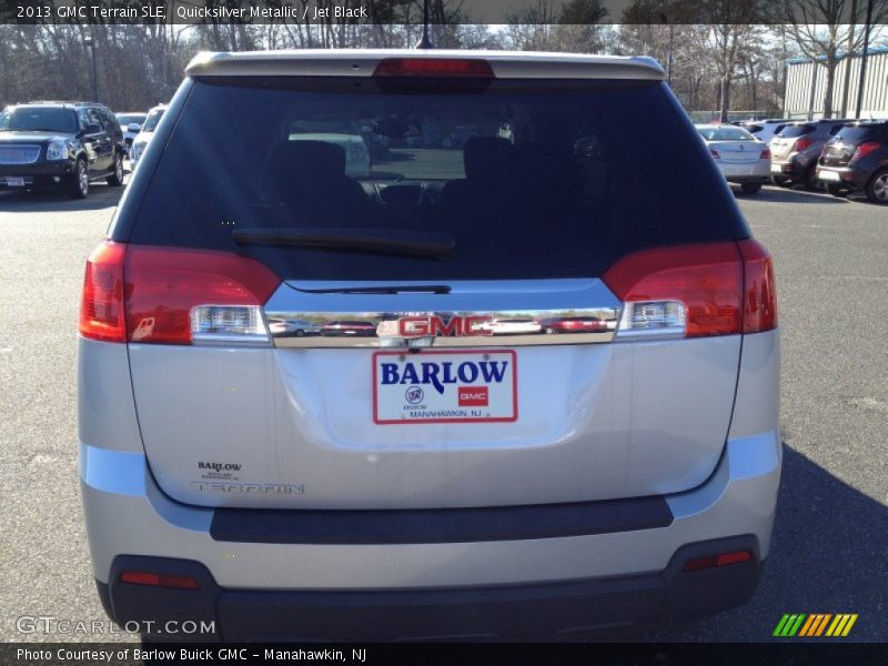 Quicksilver Metallic / Jet Black 2013 GMC Terrain SLE