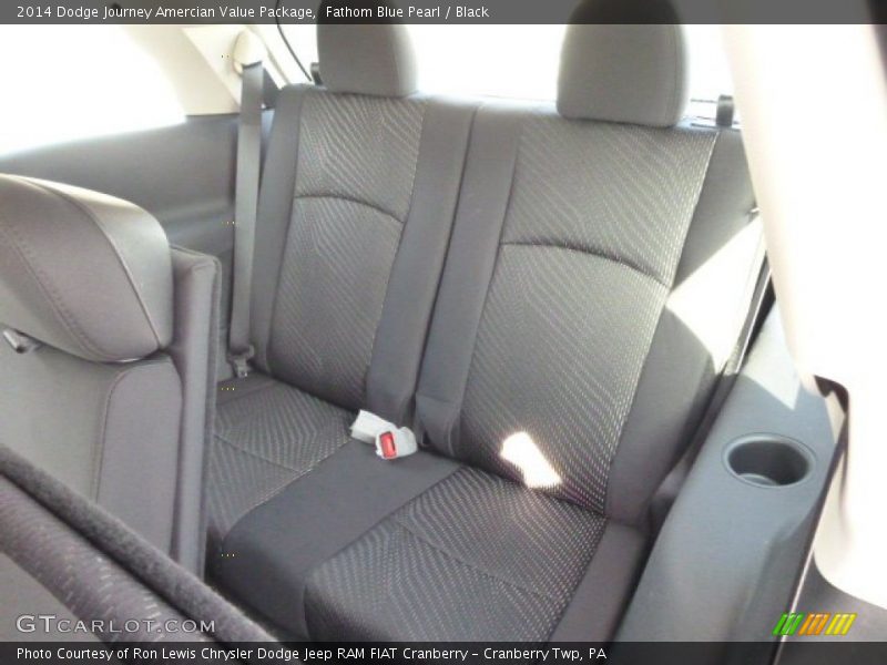 Fathom Blue Pearl / Black 2014 Dodge Journey Amercian Value Package