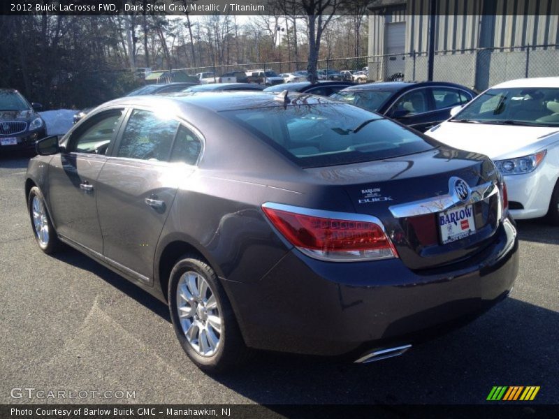 Dark Steel Gray Metallic / Titanium 2012 Buick LaCrosse FWD