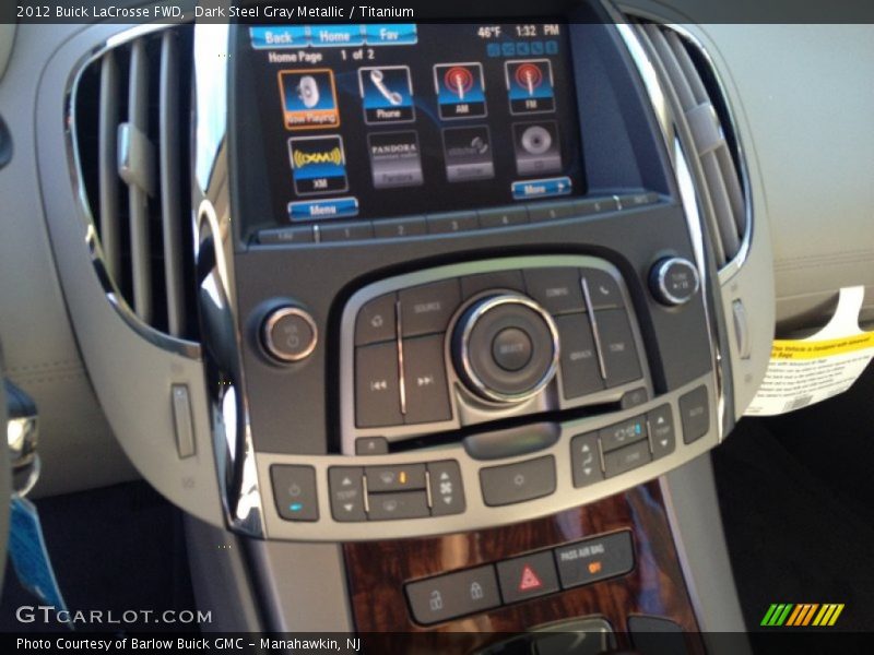 Dark Steel Gray Metallic / Titanium 2012 Buick LaCrosse FWD