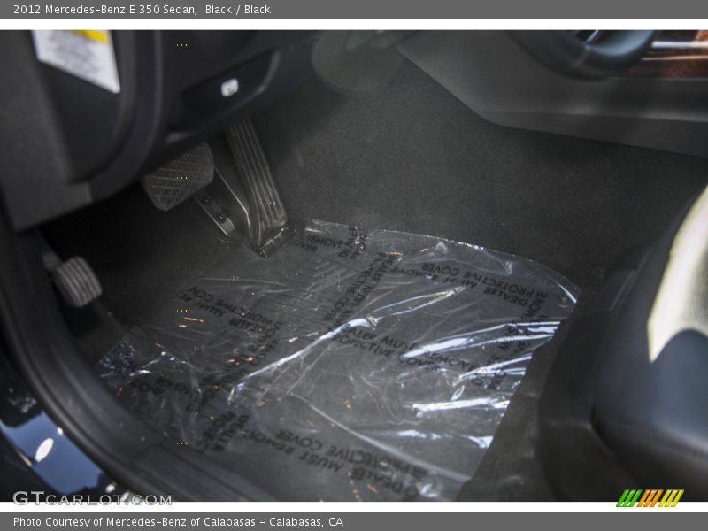 Black / Black 2012 Mercedes-Benz E 350 Sedan