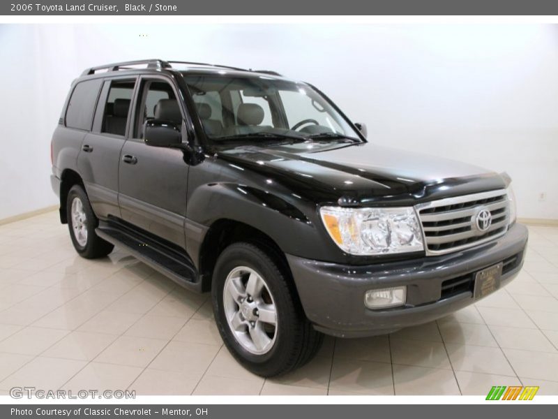 Black / Stone 2006 Toyota Land Cruiser