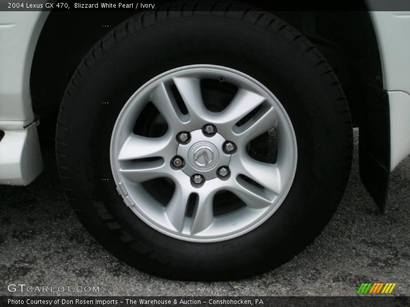 Blizzard White Pearl / Ivory 2004 Lexus GX 470