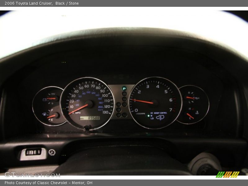 Black / Stone 2006 Toyota Land Cruiser