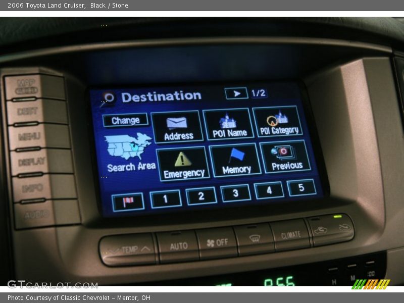 Black / Stone 2006 Toyota Land Cruiser