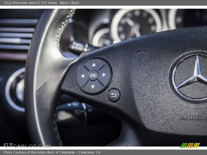 Black / Black 2012 Mercedes-Benz E 350 Sedan
